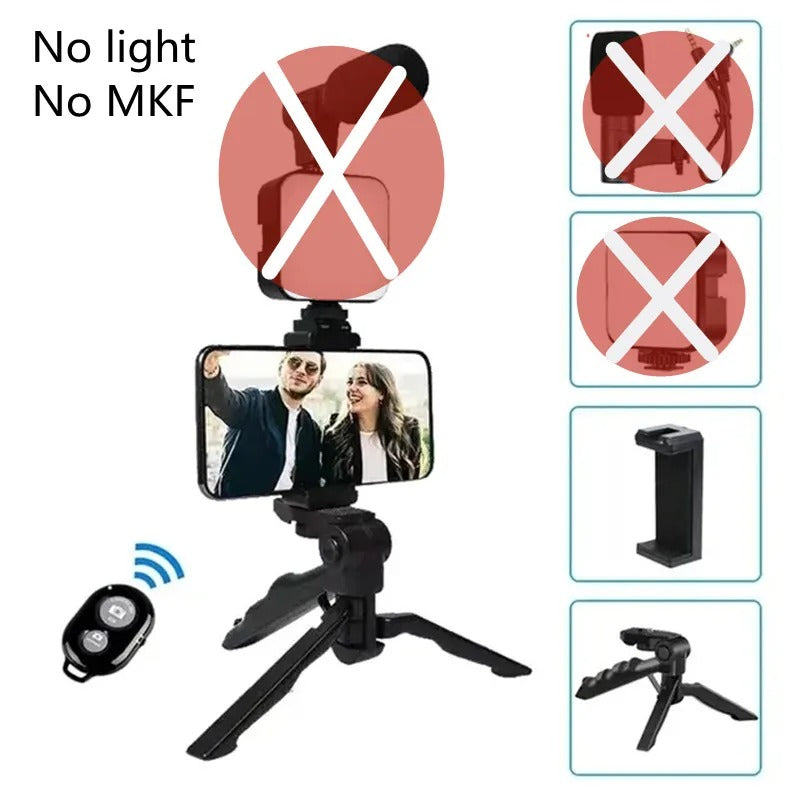 Smartphone and Camera Vlogging Studio Kits
