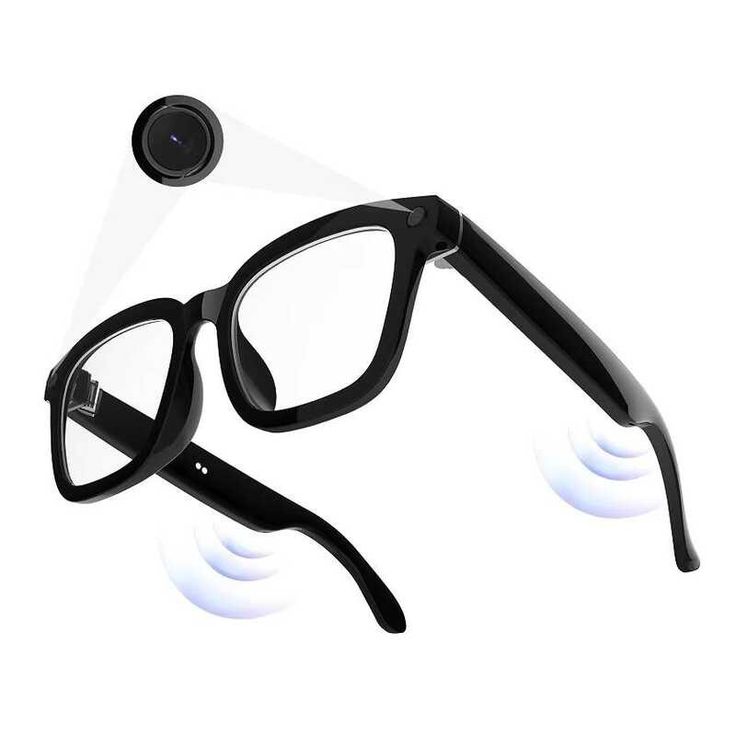 AI Smart Glasses Voice Control Bluetooth HD1080P Shooting