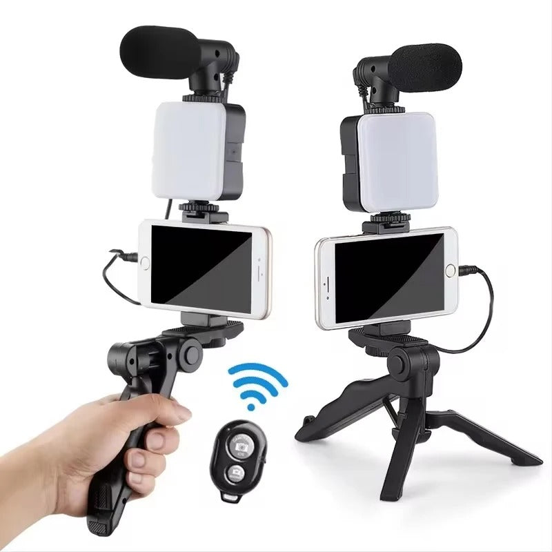 Smartphone and Camera Vlogging Studio Kits