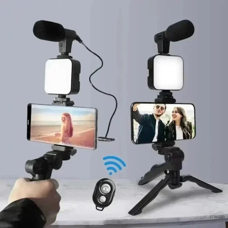 Smartphone and Camera Vlogging Studio Kits