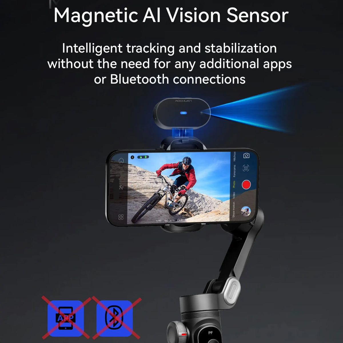 Professional Portable Auto Face Tracking Tripod